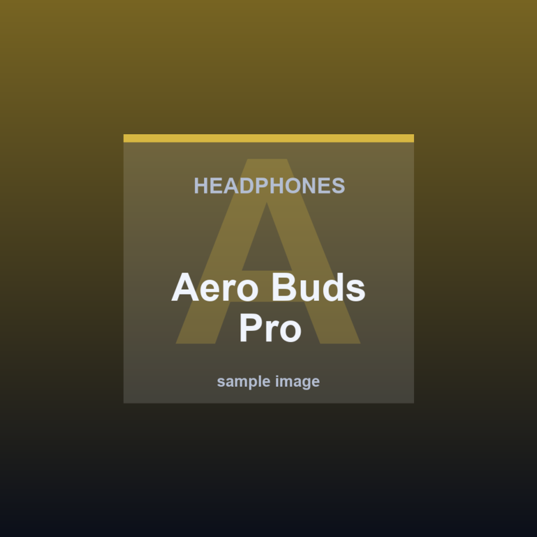 Aero Buds Pro