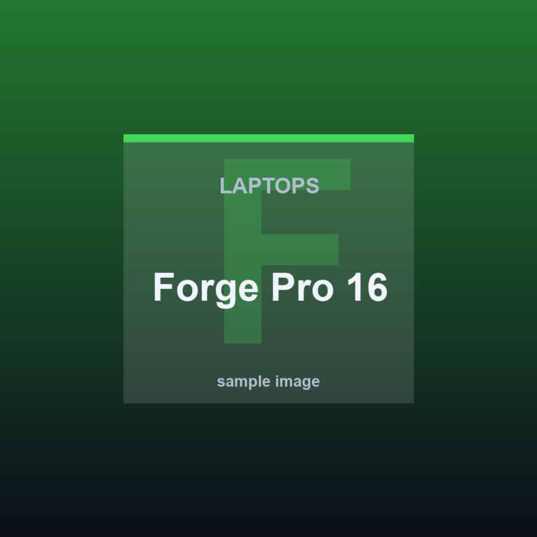Forge Pro 16