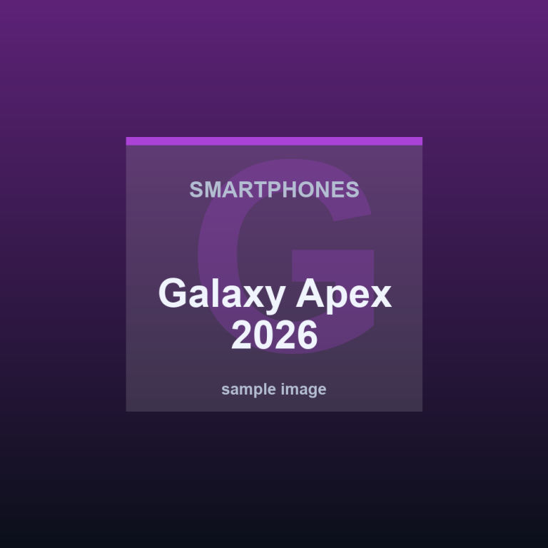Galaxy Apex 2026