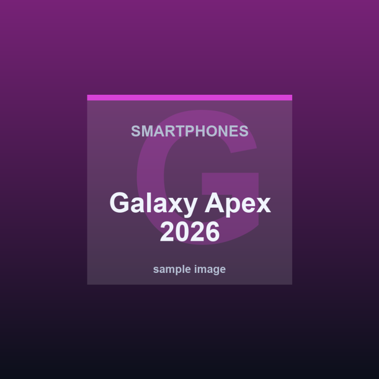 Galaxy Apex 2026
