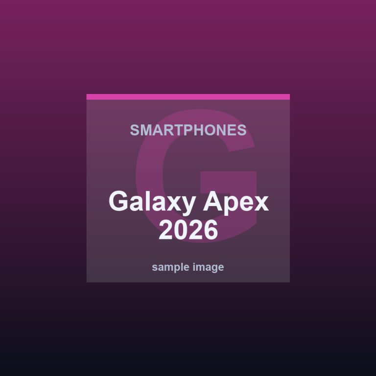 Galaxy Apex 2026